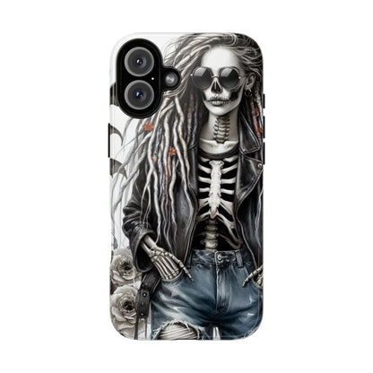 Skull Queen – Gothic Skeleton & Dark Grunge Mobile Cover