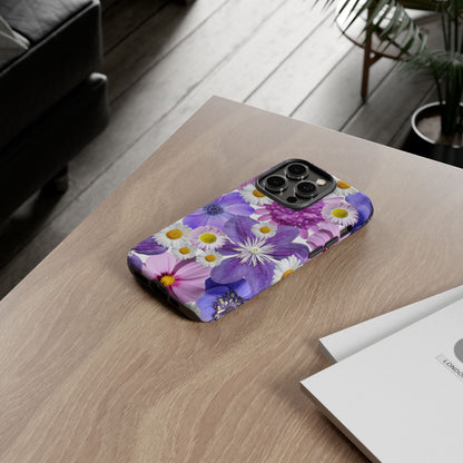 Lavender Blossom Floral Mobile Case