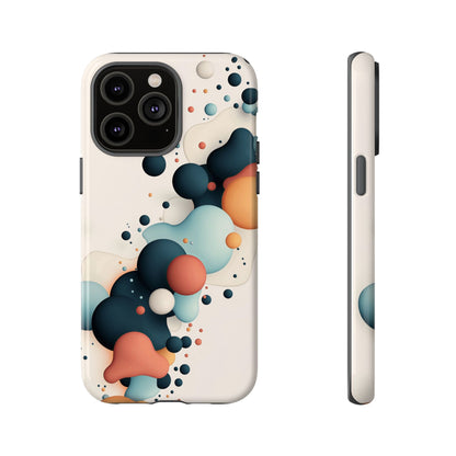 Bubble Rush – Abstract Burst Phone Case for iPhone, Samsung & Pixel