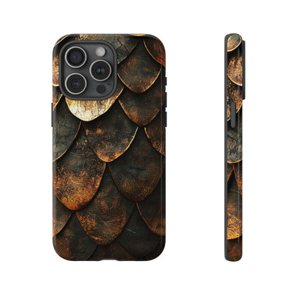 Exotic Pangolin Scale Phone Case – Nature’s Toughest Armor for iPhone, Pixel & Samsung