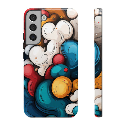 Color Burst – Bold Abstract Bubble Phone Case for iPhone, Samsung & Pixel