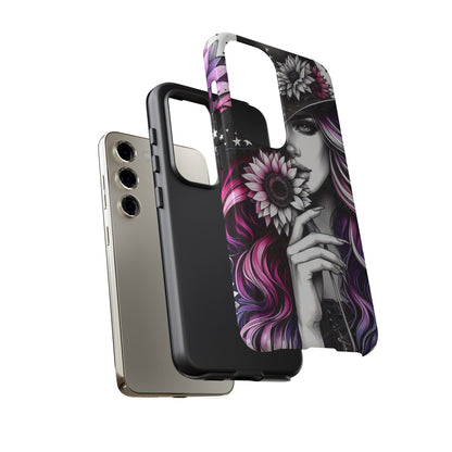Mystic Bloom – Enchanted Witch & Floral Elegance Mobile Cover