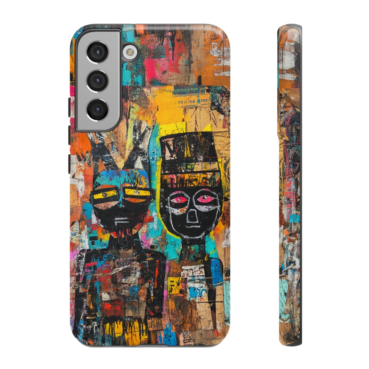 Jean-Michel Basquiat Phone Case – Street Art Phone Cover - iPhone, Samsung & Google Pixel Cover - Artistic Painting Case,  Art Lover Gift