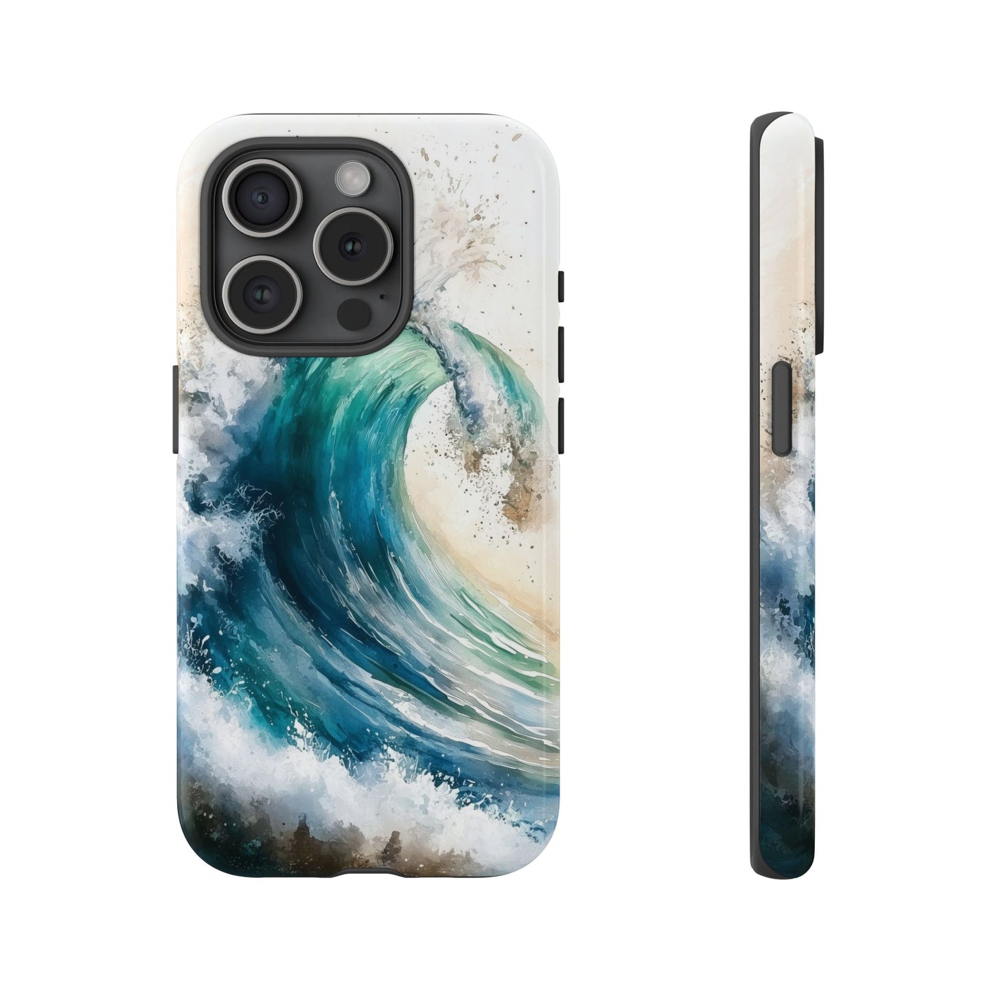 Coastal Calm Watercolor Phone Case for iPhone, google Pixel & Samsung