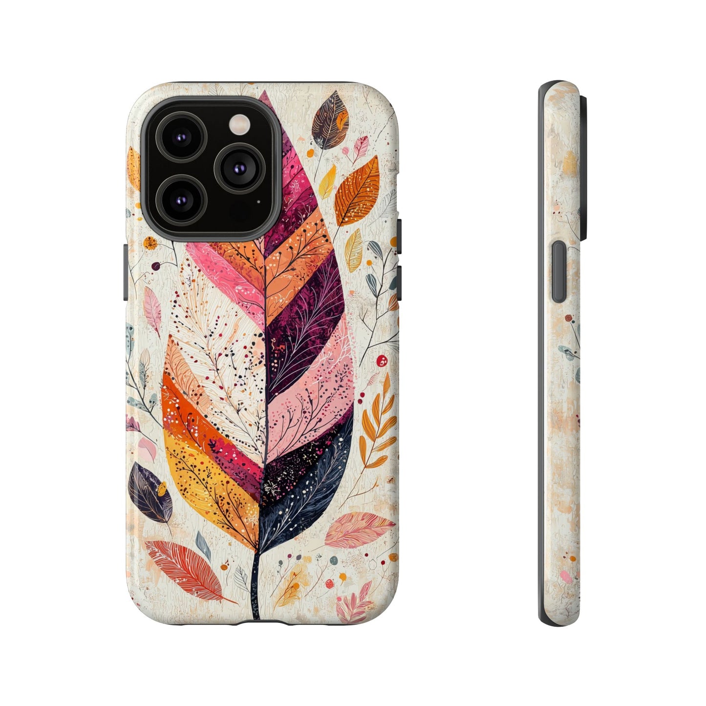 Boho Harvest Leaf Phone Case for iPhone, Pixel & Samsung