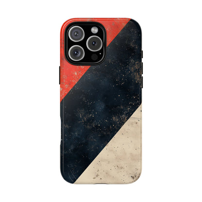 Urban Grit – Grunge Stripe Abstract Phone Case for iPhone, Samsung & Pixel