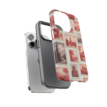 Vintage Postcard Stamps Phone Case