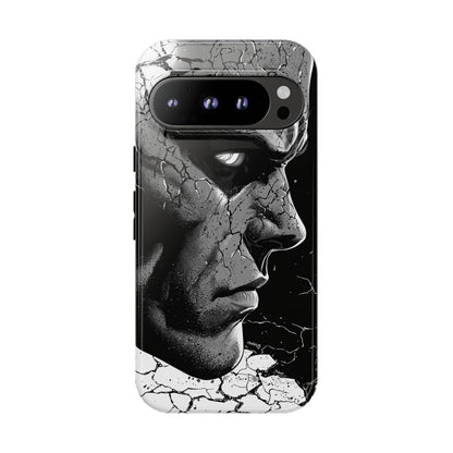 Shattered Reflections of a Symbiotic Soul: The Rise of a Dark Anti-Hero Phone Case for iPhone, Samsung & Pixel