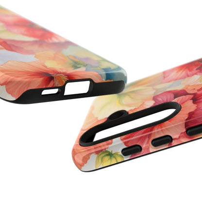 Floral Harmony Watercolor Mobile Case