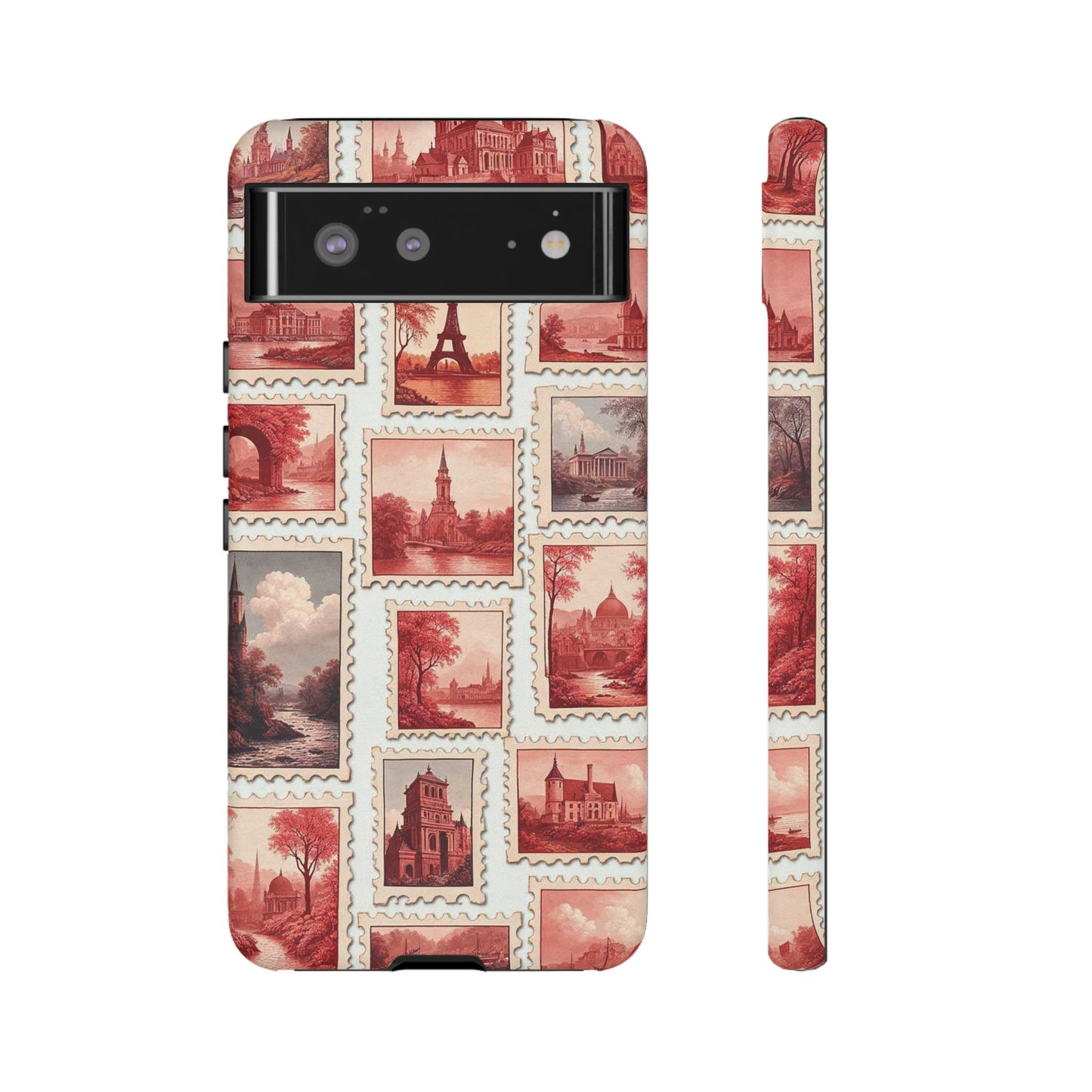 Vintage Postcard Stamps Phone Case