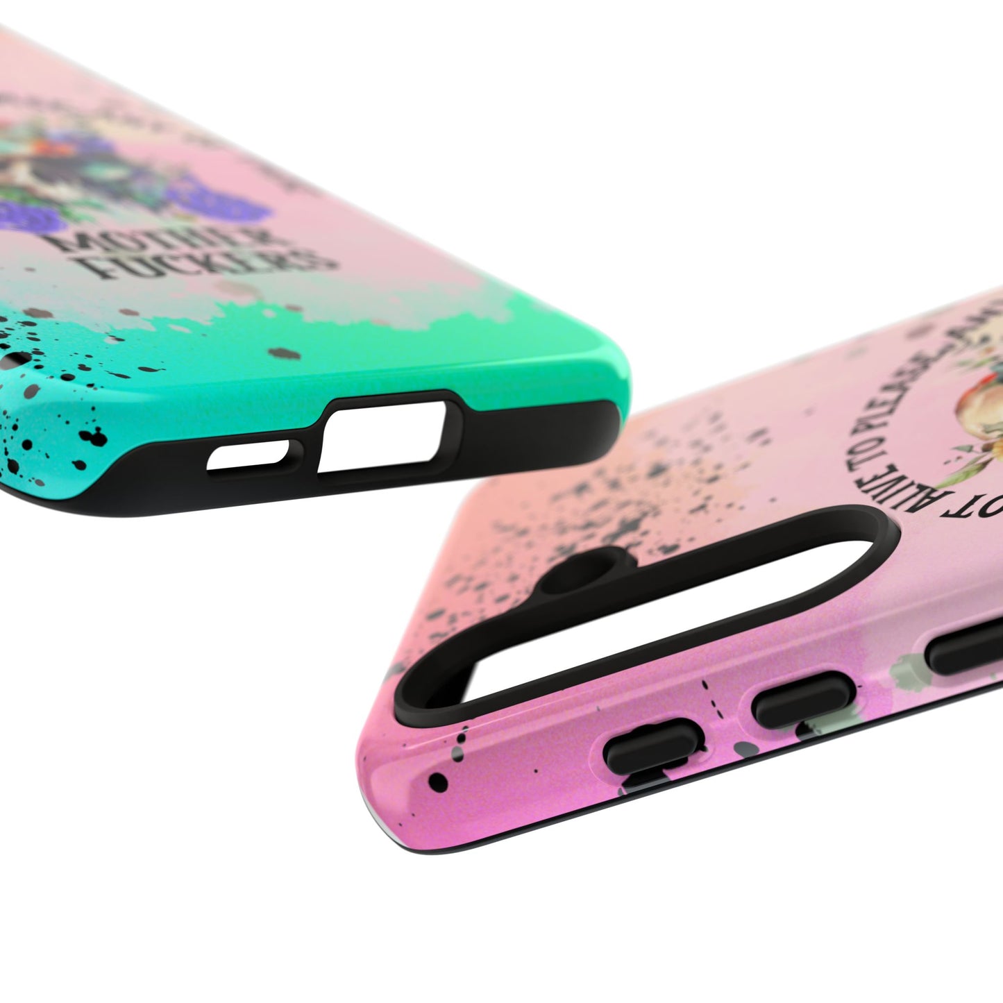 You Are Not Alive to Please Anyone Floral Skull Phone Case Perfect for iPhone, Samsung & Google Pixel, Funny Gift