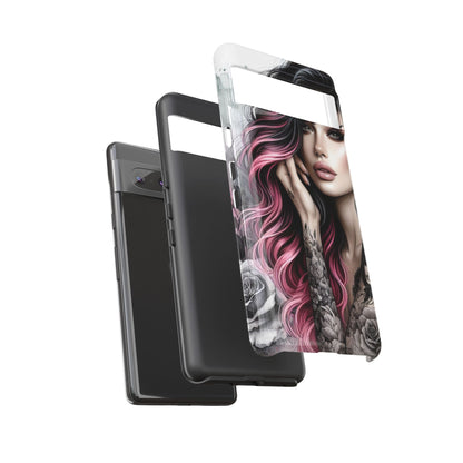 Tattooed Elegance – Gothic Art Mobile Cover