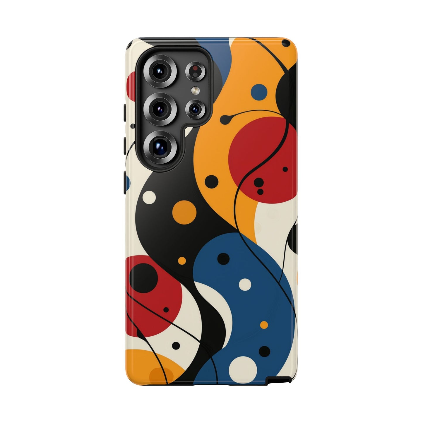 Bauhaus Style Terrazzo Phone Case – iPhone, Google Pixel, Samsung