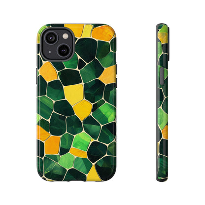 Turtle Shell Mosaic Phone Case for iPhone, Samsung & Google Pixel