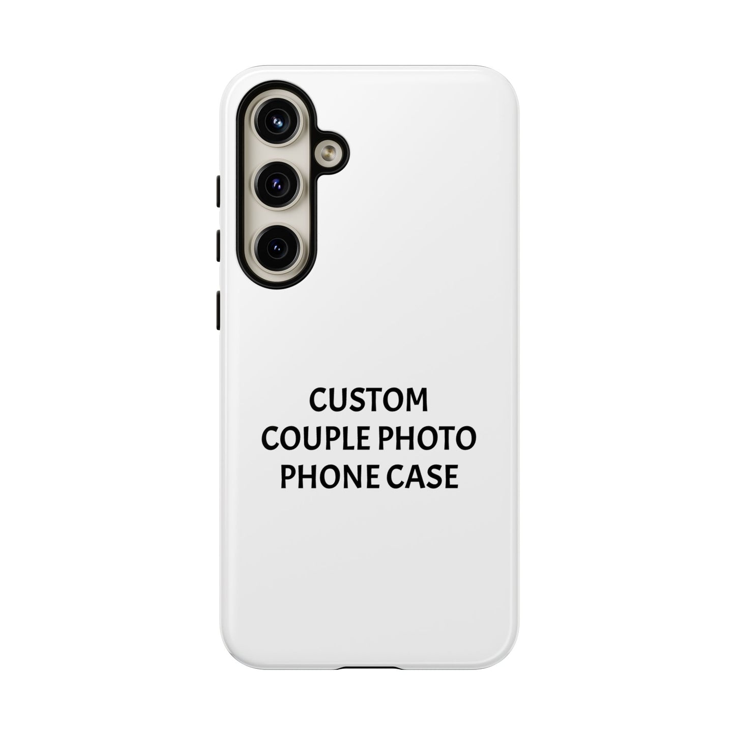 Personalized Custom Couple Photo Phone Case – Add Your Image/Loving Memory – Unique Gift for iPhone, Samsung  & Google Pixel – Protective & Stylish Cover, Couples Gift