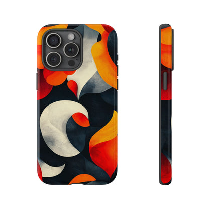 Molten Flow – Abstract Flame Phone Case for iPhone, Samsung & Pixel