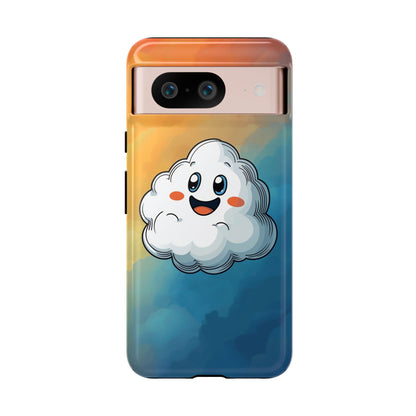 Happy Cloud Anime Phone Case for iPhone, Samsung, Google Pixel