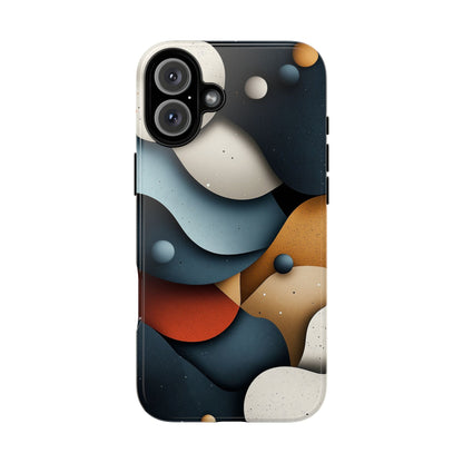 Cosmic Flow – Textured Abstract Phone Case for iPhone, Samsung & Pixel