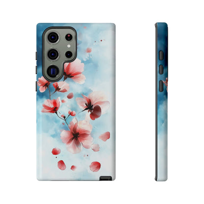 Petal Whispers Watercolor Phone Case for iPhone, google Pixel & Samsung