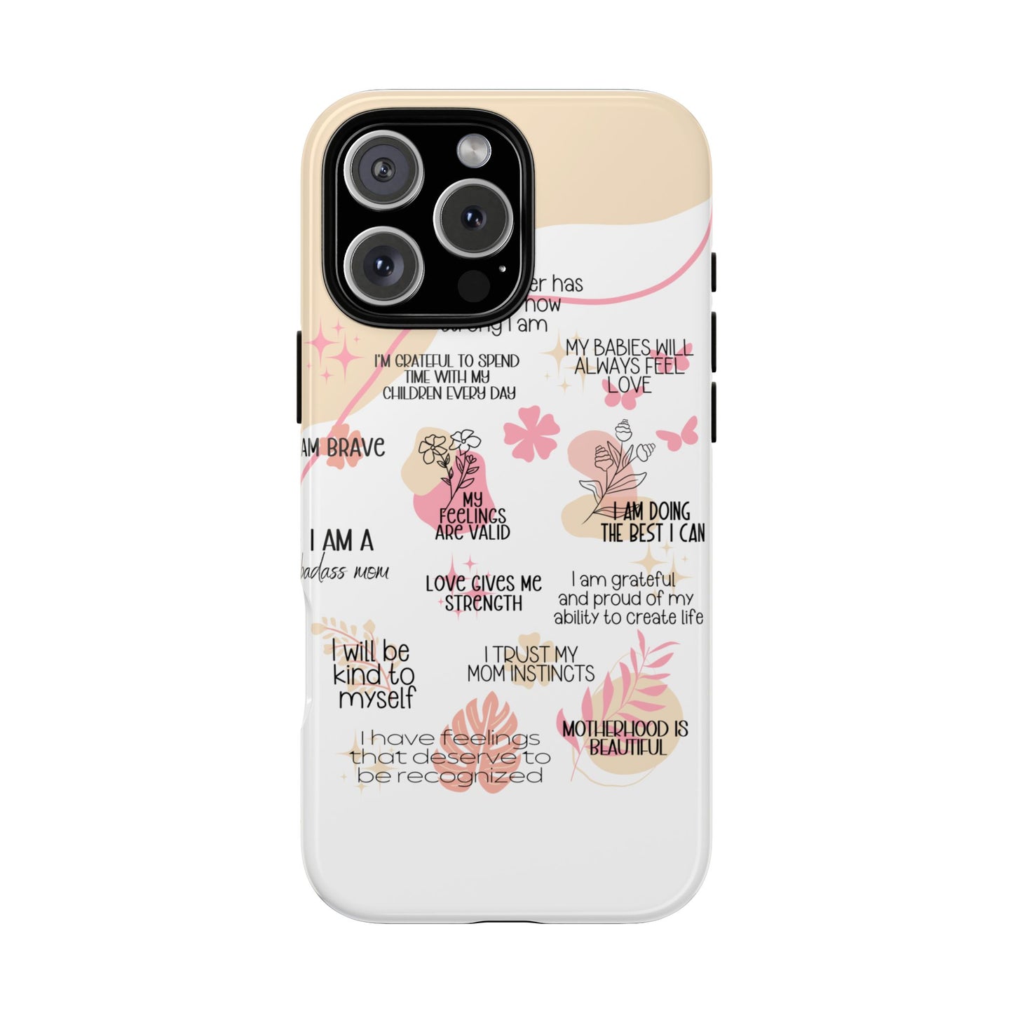 Motivational Quotes Phone Case – iPhone, Samsung & Google Pixel Inspirational Cover