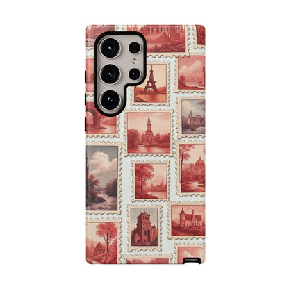 Vintage Postcard Stamps Phone Case
