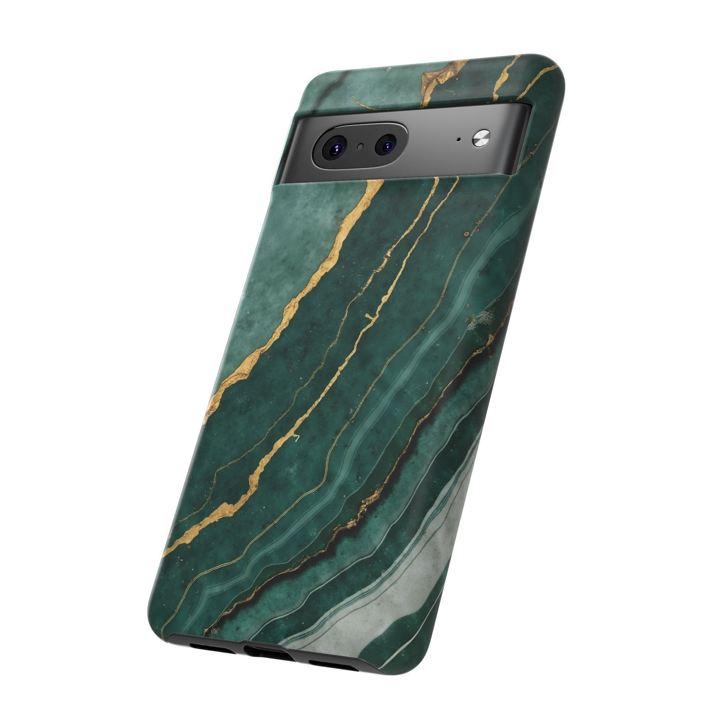 Jade Green Marble Case Design