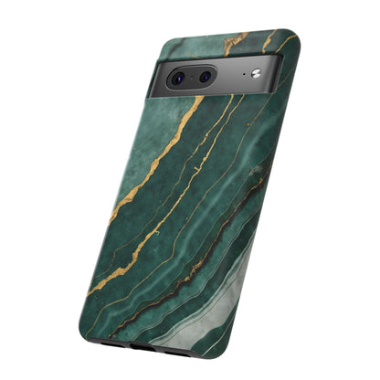 Jade Green Marble Case Design