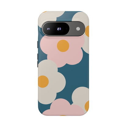 Retro Floral Phone Case – Vintage Aesthetic for iPhone, Samsung & Google Pixel