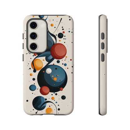Cosmic Orbit – Abstract Sphere Phone Case for iPhone, Samsung & Pixel