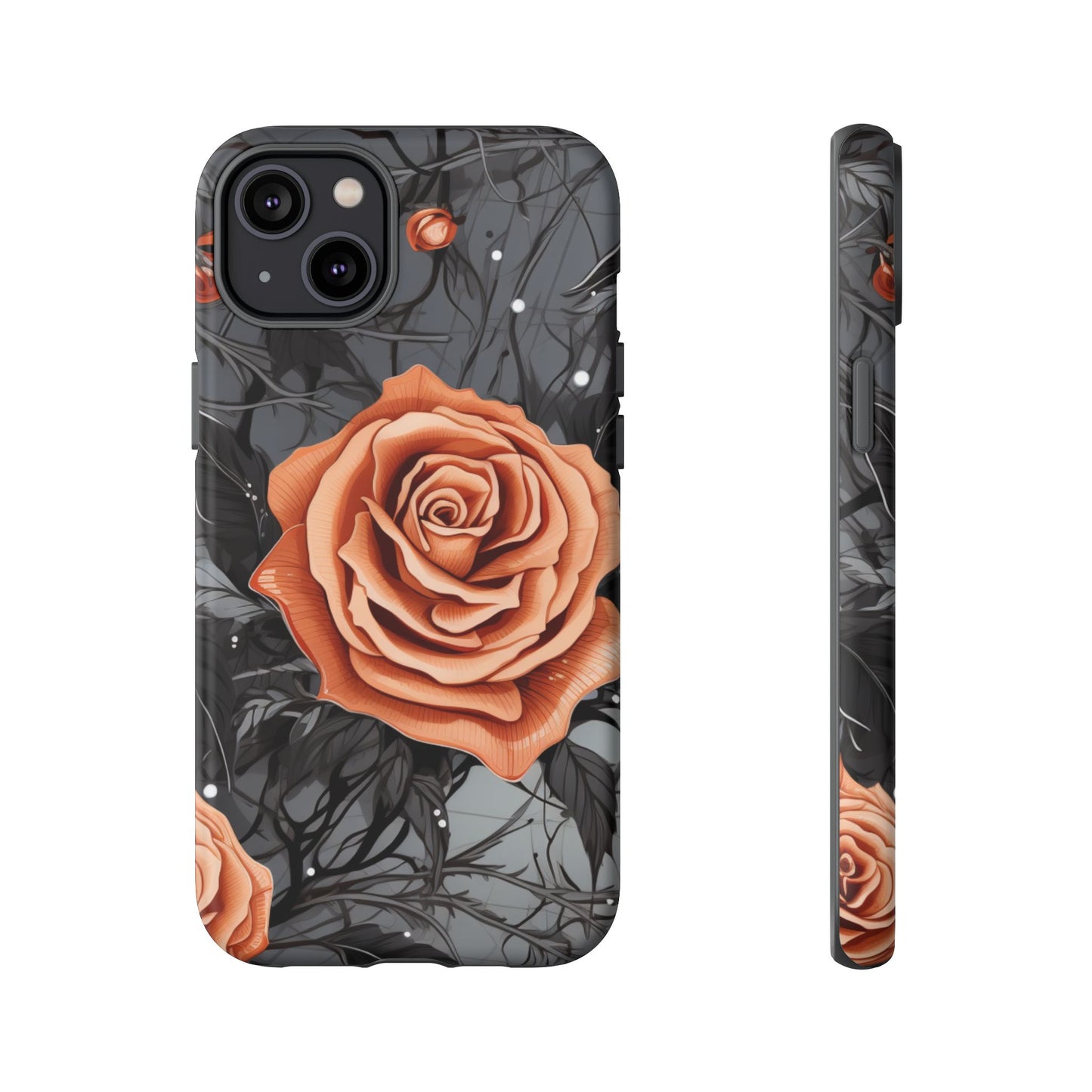 Mystic Noir Rose Mobile Case