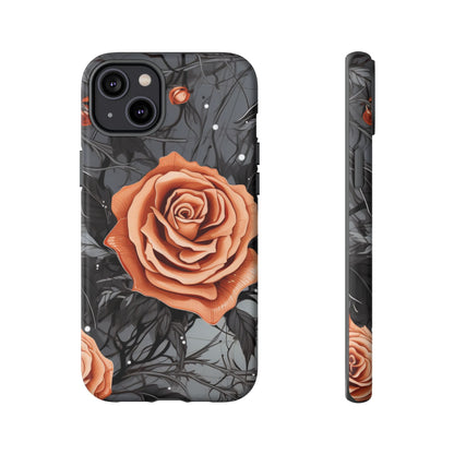 Mystic Noir Rose Mobile Case