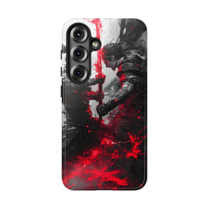 Duel of Fates | Red Energy Samurai Clash Phone Case for iPhone, Samsung & Pixel