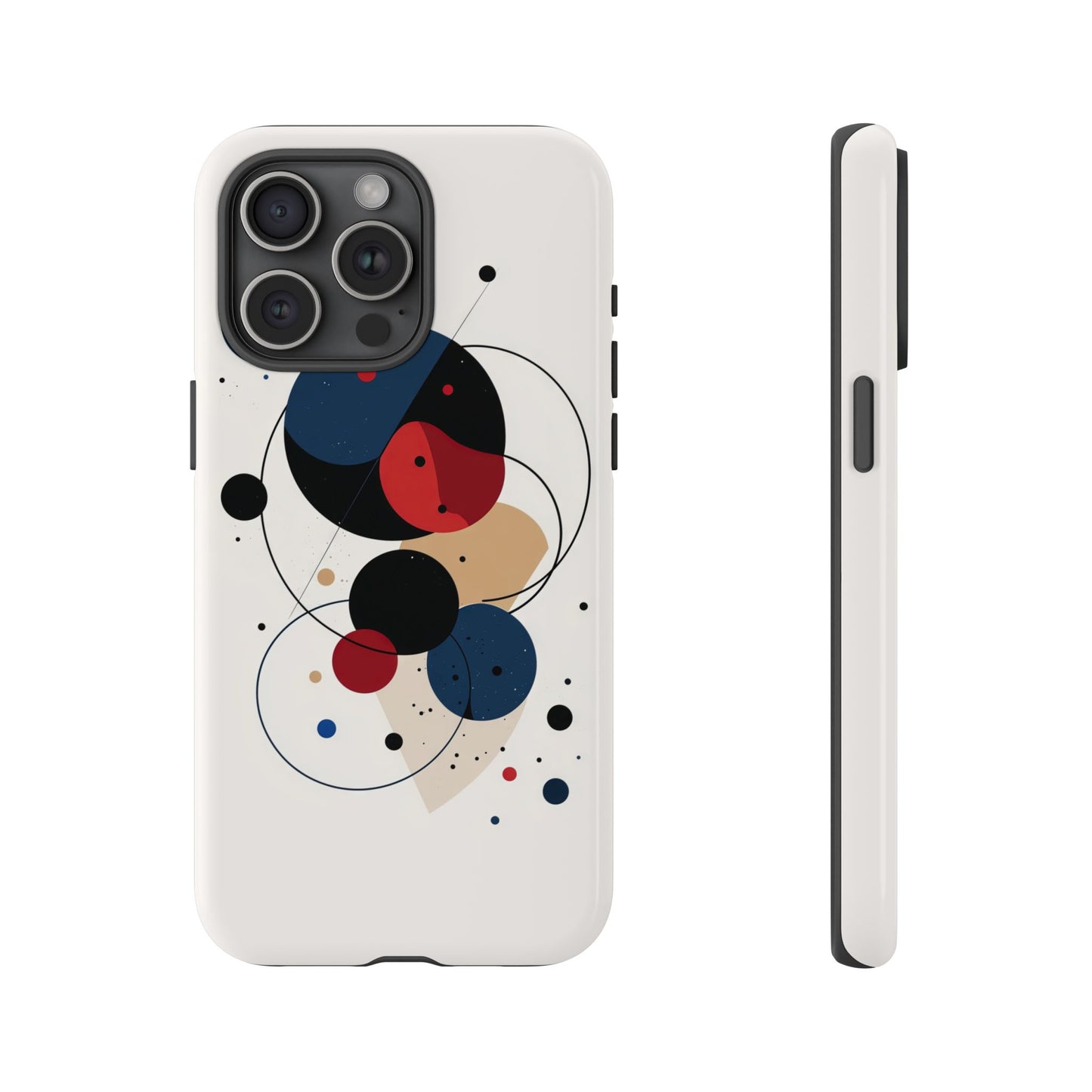 Celestial Flow – Abstract Minimal Art Phone Case for iPhone, Samsung & Pixel