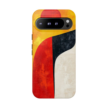 Solar Shift – Bold Abstract Minimalist Phone Case for iPhone, Samsung & Pixel