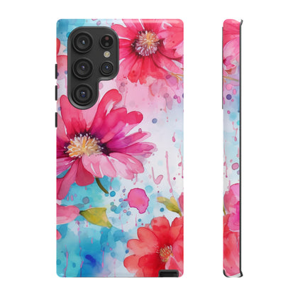 Watercolor Bloom Floral Mobile Case
