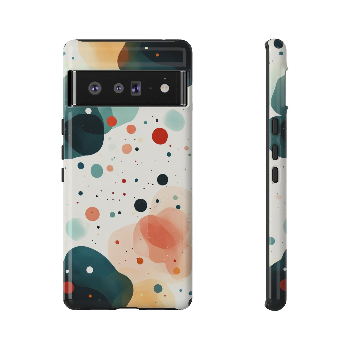 Cosmic Bloom – Abstract Orb Pattern Phone Case – iPhone, Google Pixel, Samsung
