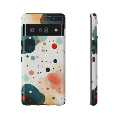 Cosmic Bloom – Abstract Orb Pattern Phone Case – iPhone, Google Pixel, Samsung