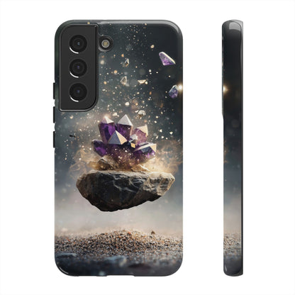 Mystic Amethyst Stones Phone Case for iPhone, Samsung & Google Pixel