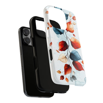 Crimson Drift | Minimalist Botanical Phone Case for iPhone, Pixel & Samsung