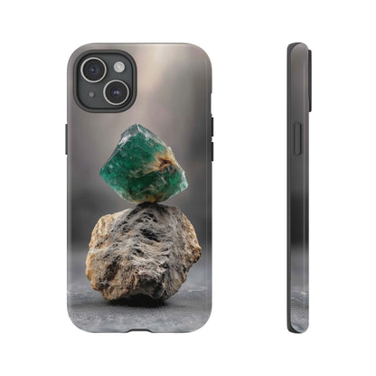 Balanced Emerald Phone Case for iPhone, Samsung & Google Pixel