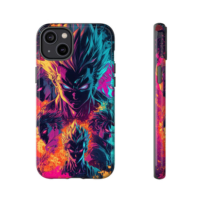 Multiverse Saiyan Rebellion | Comic-Style Anime Warriors Explosion Phone Case for iPhone, Samsung & Pixel