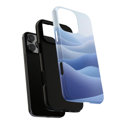 Intricate Abstract Wavy Landscape phone case