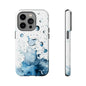 Aqua Burst Watercolor Phone Case for iPhone, google Pixel & Samsung