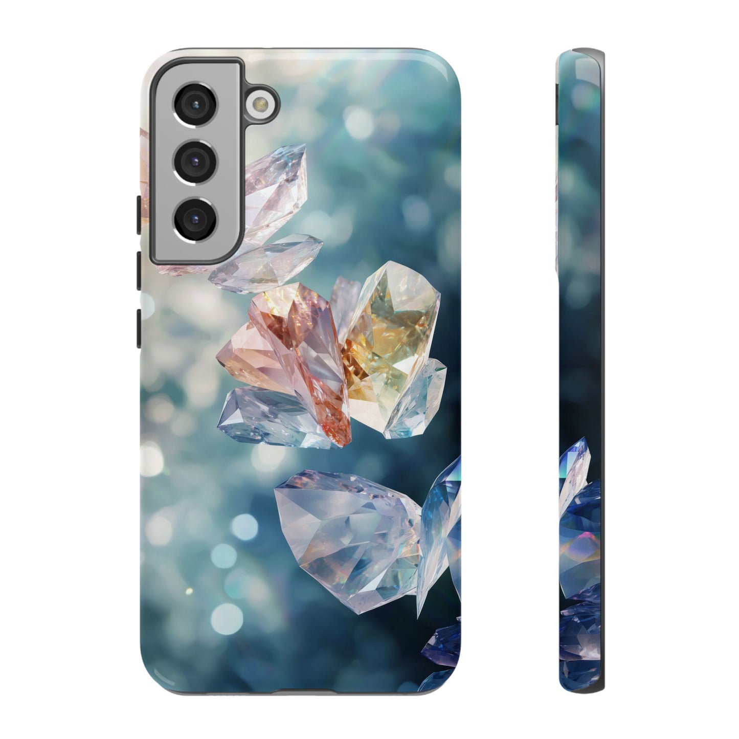 Crystal Butterfly Stones Phone Case for iPhone, Samsung & Google Pixel