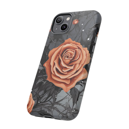 Mystic Noir Rose Mobile Case