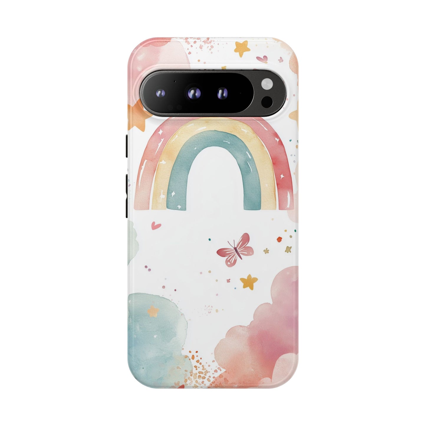 Rainbow Whimsy Watercolor Phone Case for iPhone, google Pixel & Samsung