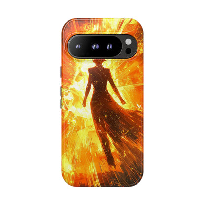 Solar Ascension | Silhouette of Fire Phone Case for iPhone, Samsung & Pixel