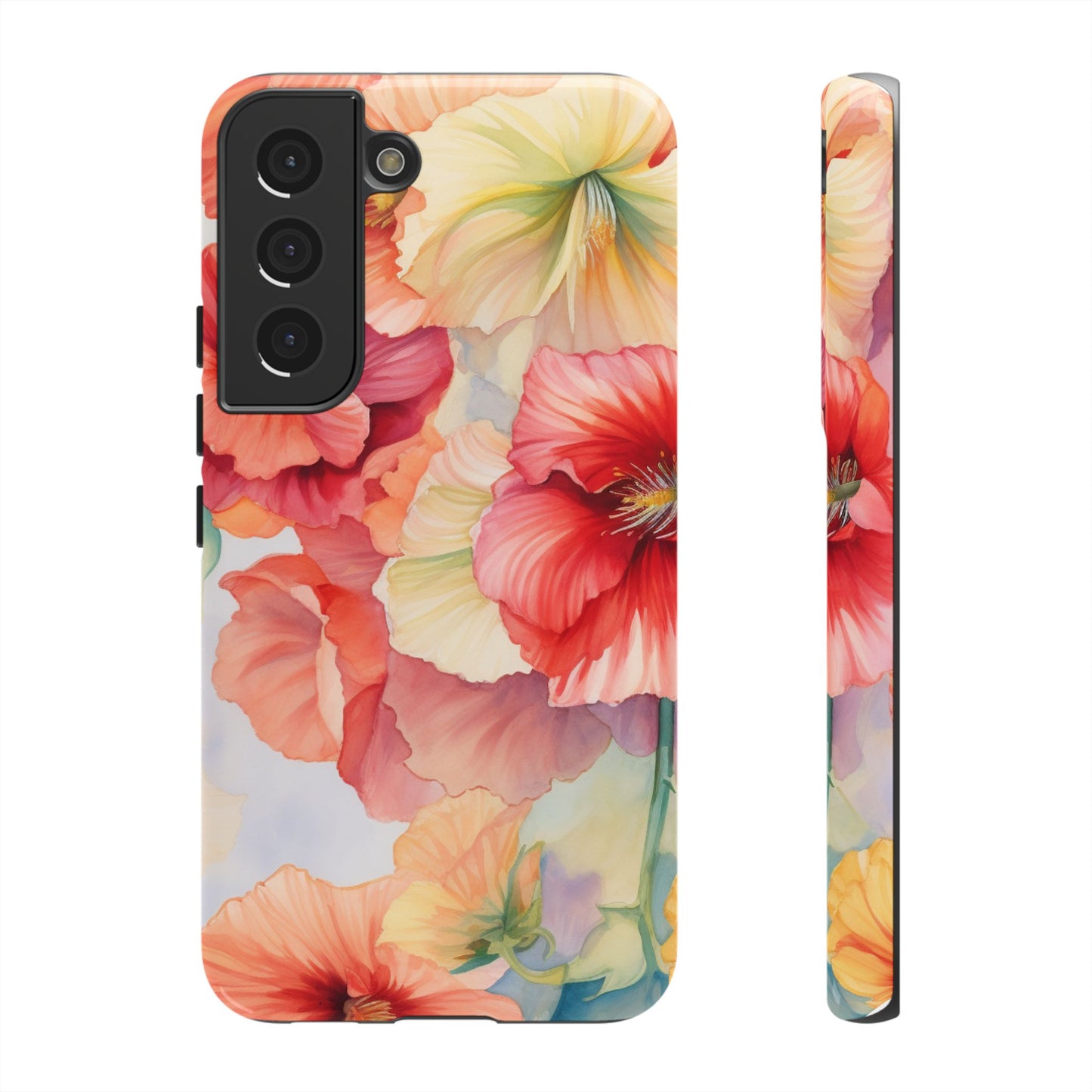 Floral Harmony Watercolor Mobile Case