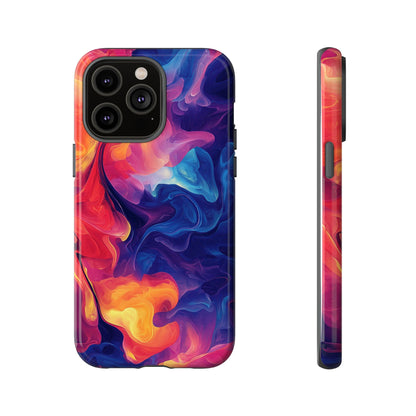 Cosmic Bloom – Abstract Vortex  Phone Case for iPhone, Samsung & Pixel