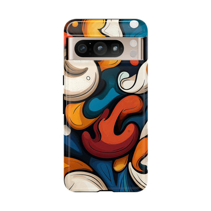 Molten Motion – Bold Abstract Swirl Phone Case for iPhone, Google Pixel, Samsung